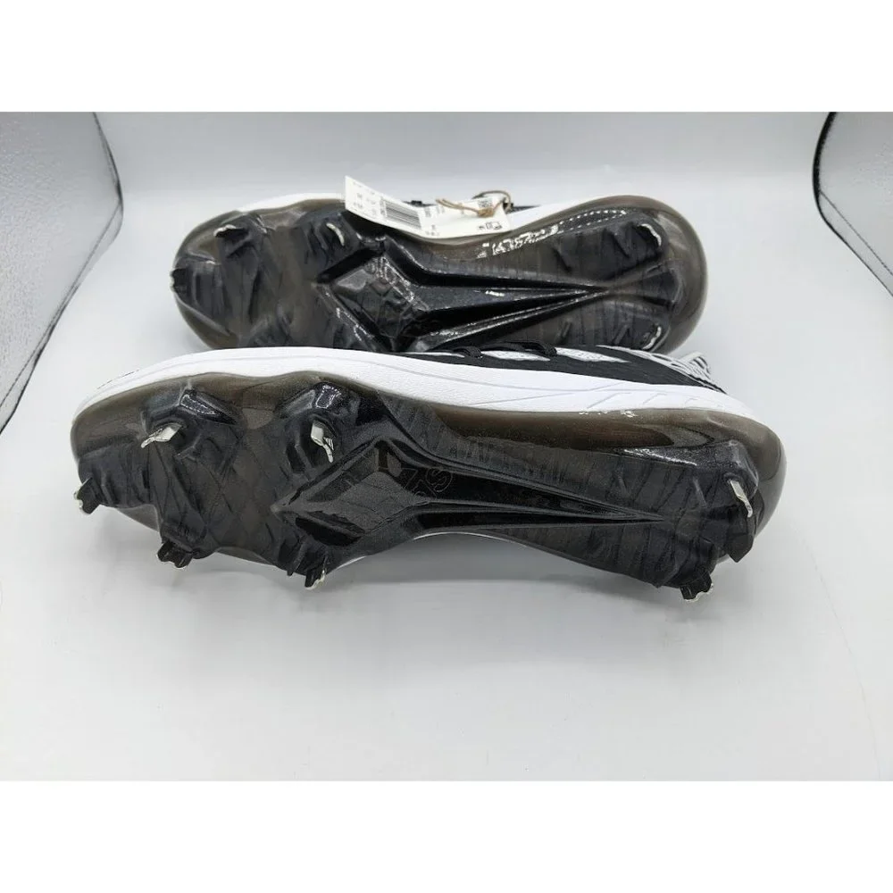 Men's adidas Adizero Afterburner 7 Baseball Cleats Size 8 EG5633 Black White NEW